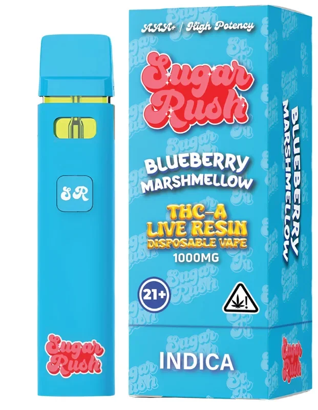 Sugar Rush THC-A Live Resin 1g Disposable