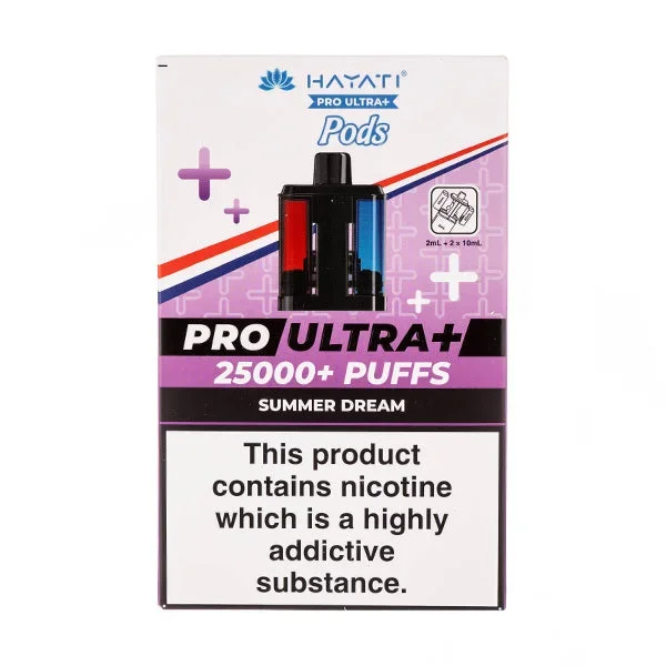 Summer Dream Pro Ultra Plus 25k Prefilled Pod + Refill by Hayati