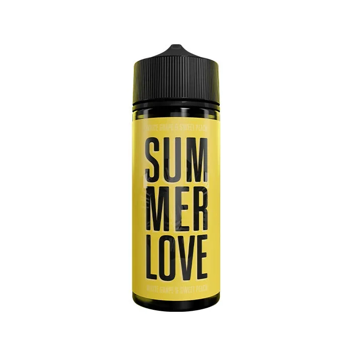 Summer Love White Grape & Sweet Peach 100ml Shortfill E-Liquid