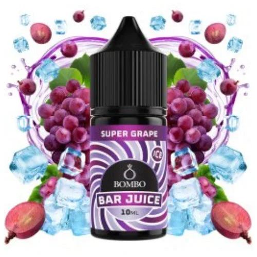 Super Grape Ice 10ml (Longfill) (Bombo Bar Juice)