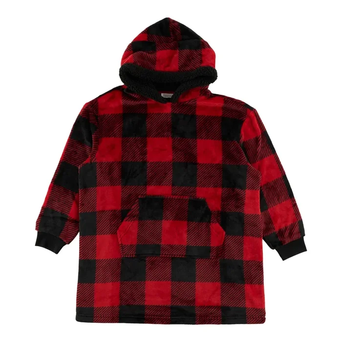 SURVIVAL GEAR Boys’ North Country Family Plaid Snoodie