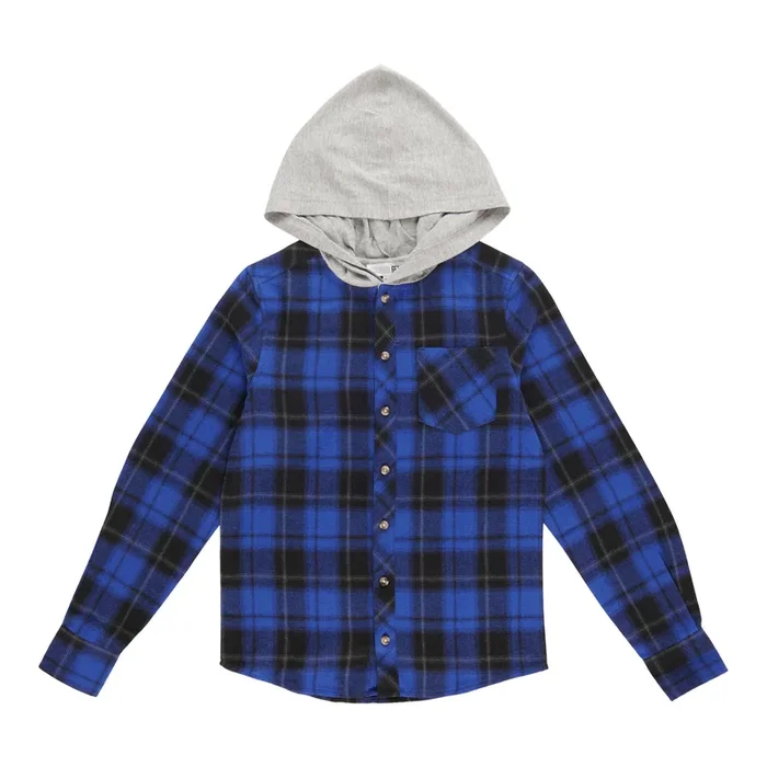 SURVIVAL GEAR Boys’ Varsity Long Sleeve Flannel Shirt