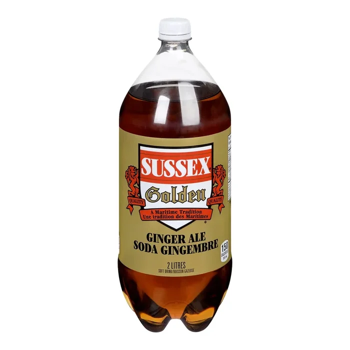 Sussex Golden Ginger Ale, 2-L