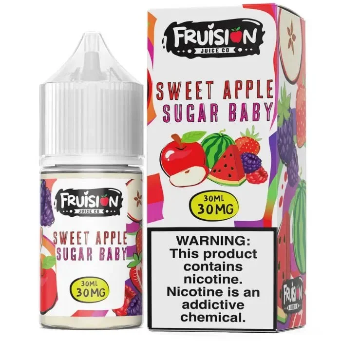 Sweet Apple Sugar Baby Nicotine Salt by Fruision