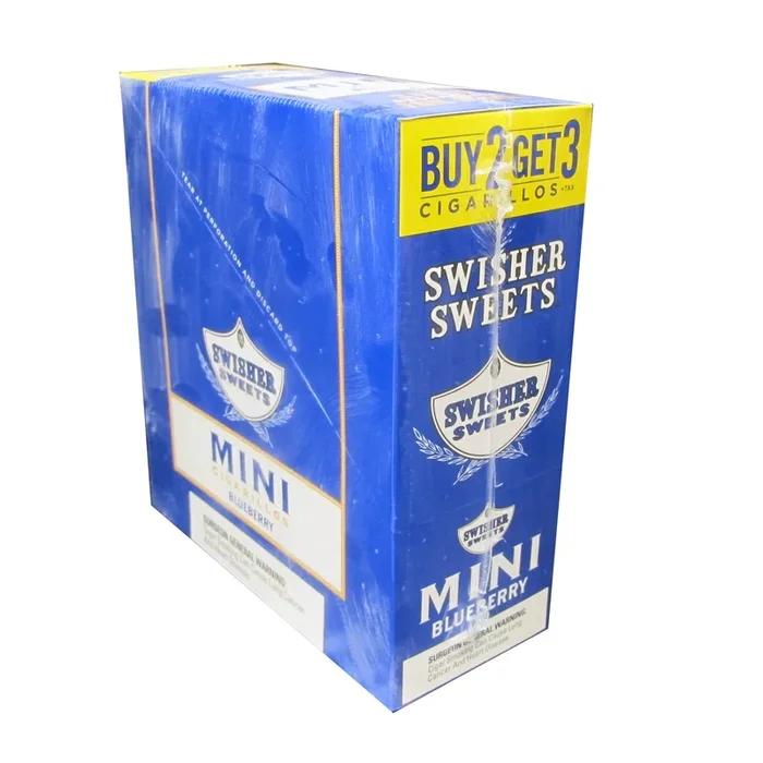 Swisher Sweets Mini Cigarillos Bluberry 3×15 (45ct)