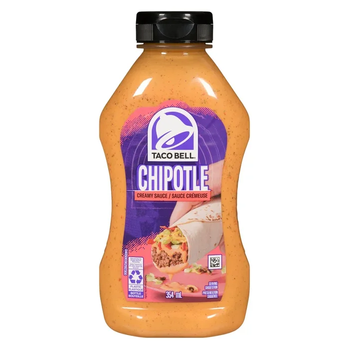 Taco Bell Chipotle Creamy Sauce, 354 ml