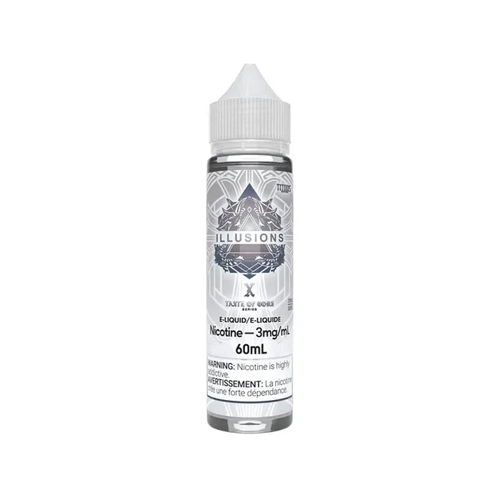Taste of Gods X by Illusions Vapor E-Juice (ON)