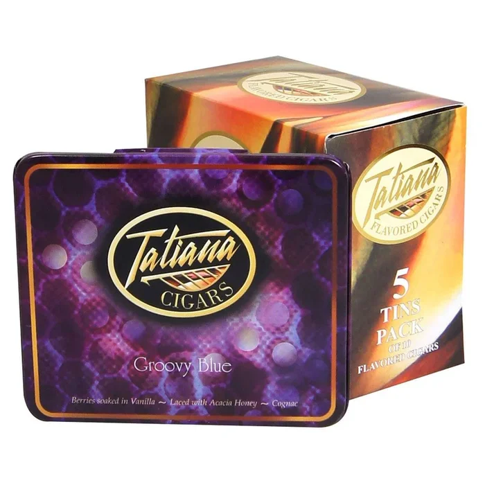 Tatiana Groovy Blue Mini Cigarillos