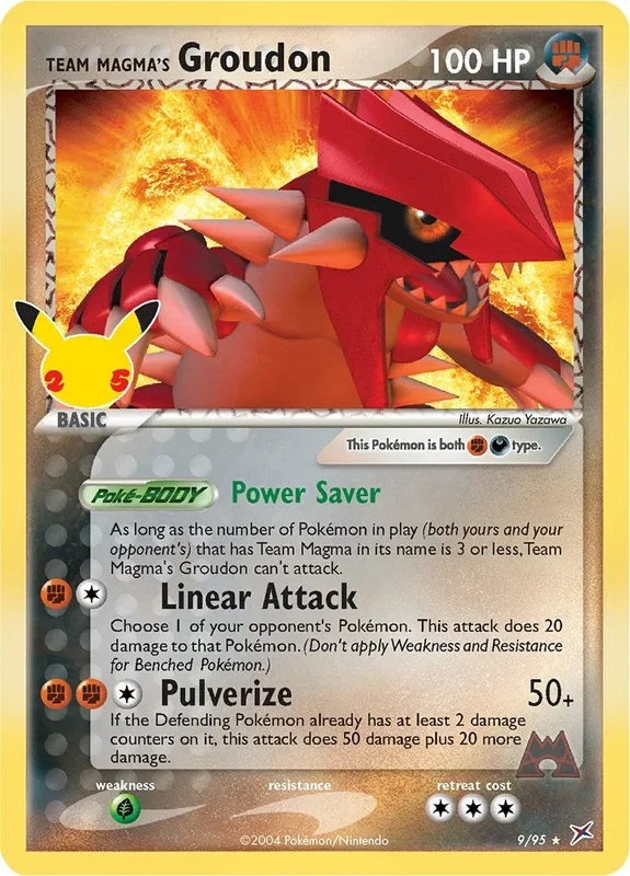 Team Magma’s Groudon (9/95) (CCC)
