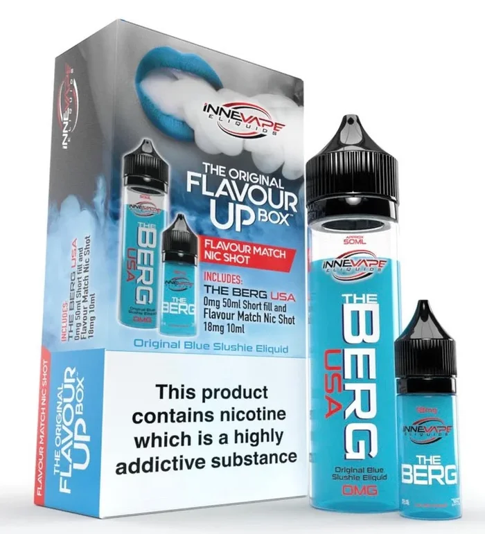 The Berg USA E Liquid Flavour Up Box By Innevape