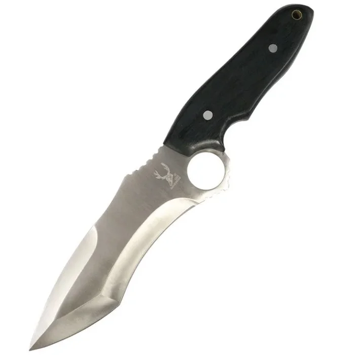The Bone Edge – 5″ Slotted Rogue Talon Hunting Knife