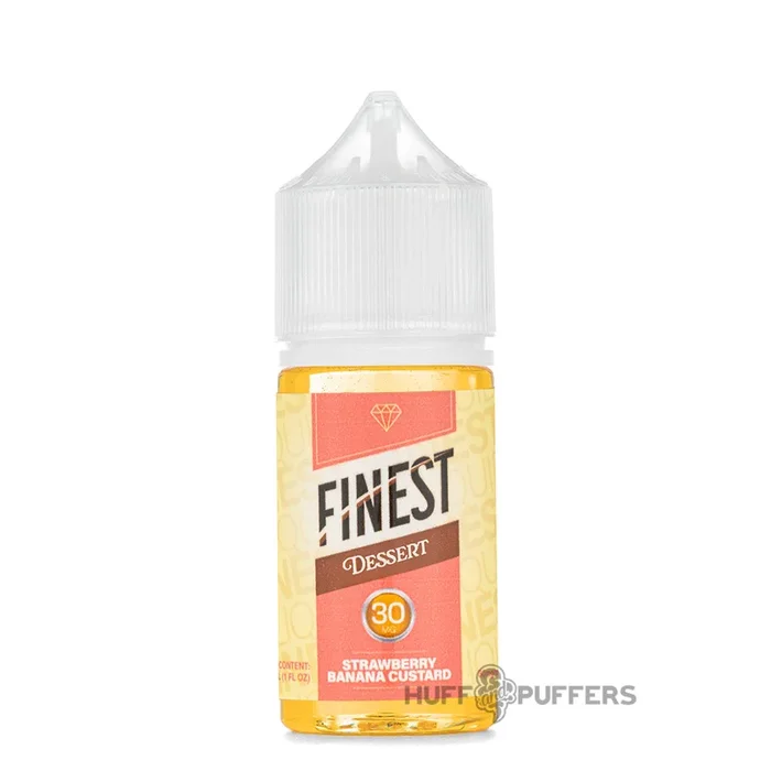 The Finest Salt – Strawberry Banana Custard 30mL