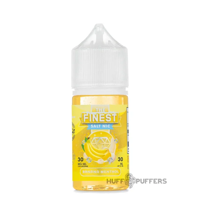 The Finest Salt Nic – Banana Menthol 30mL