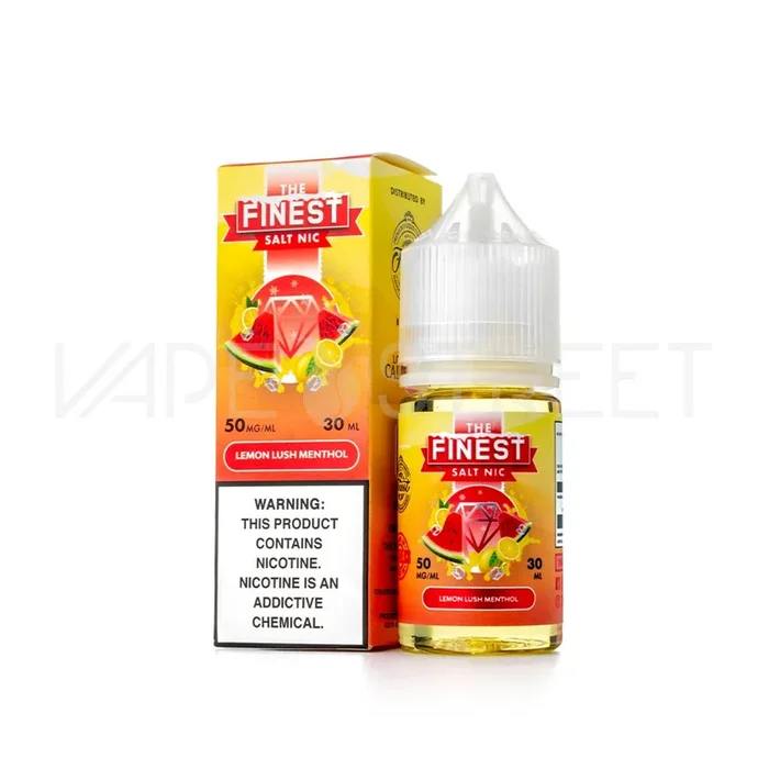 The Finest SaltNic Lemon Lush Menthol (30ml)