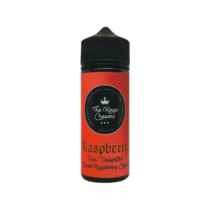 The Kings Creams Raspberry Cream 100ml Shortfill