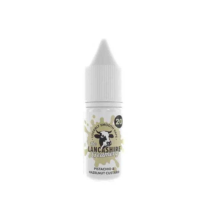 The Lancashire Creamery Pistachio & Hazelnut Custard 10ml E-Liquid