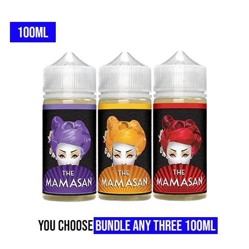 The Mamasan Pick 3 100ml Bundle (300ml)