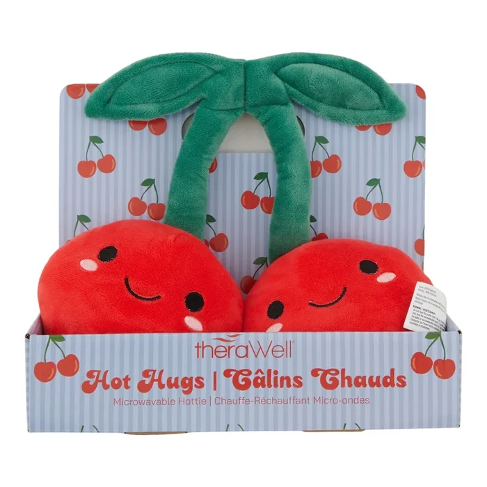 theraWell Hot Hugs Hottie, Cherries