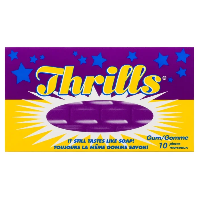 Thrills Gum, 10-Pieces