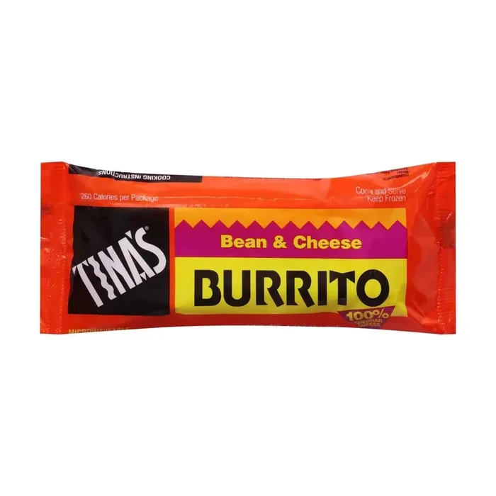 Tina’s Bean & Cheese Burrito, 113 g