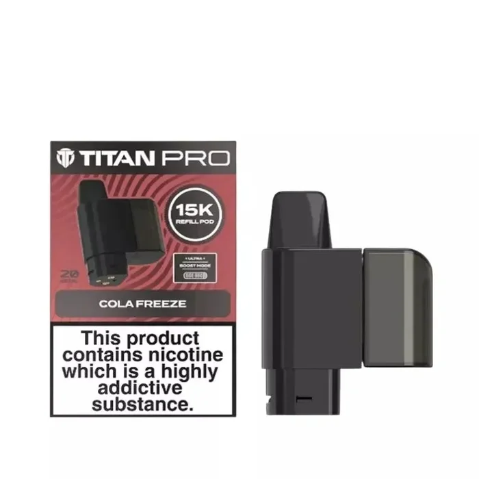 Titan Pro 15K Cola Freeze Refill Pods