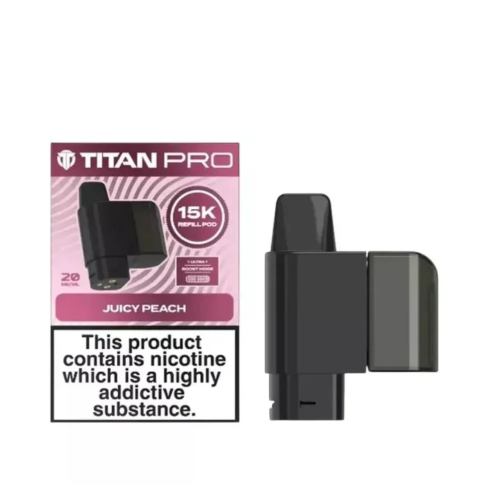 Titan Pro 15K Juicy Peach Refill Pods
