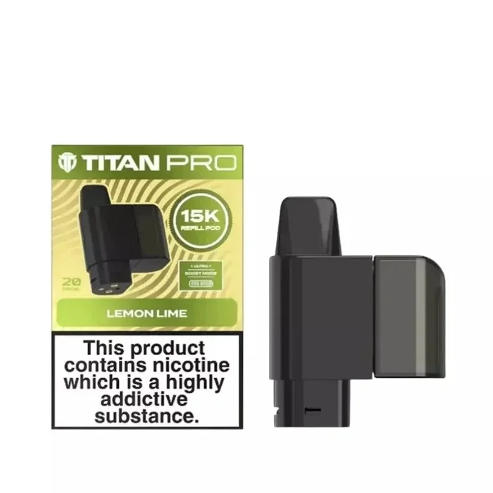 Titan Pro 15K Lemon Lime Refill Pods