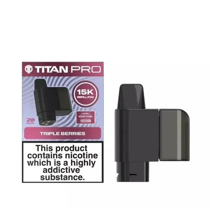 Titan Pro 15K Triple Berries Refill Pods