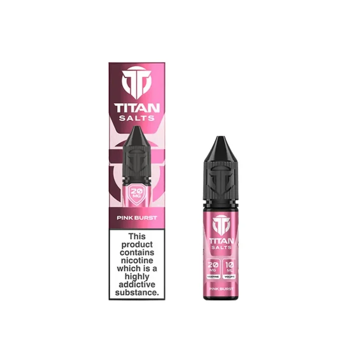 Titan Vape Pink Burst 10ml Nic Salt E-liquid