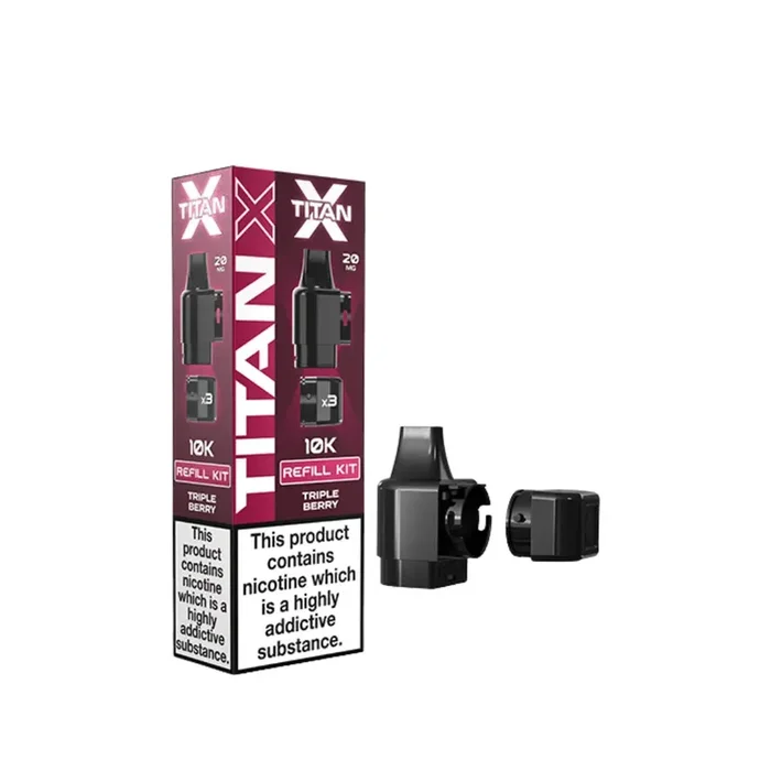 Titan X Triple Berry Refill Pods