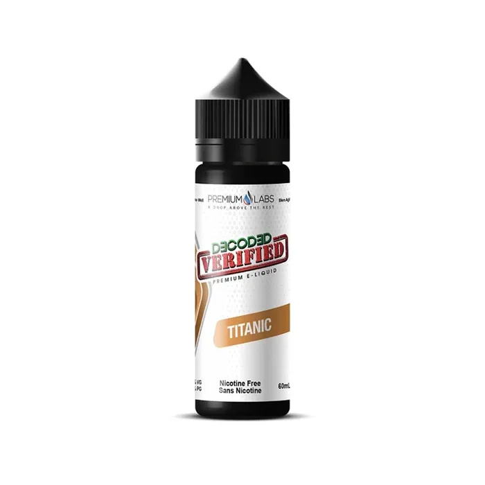 Titanic By Decoded Verified E-Liquid