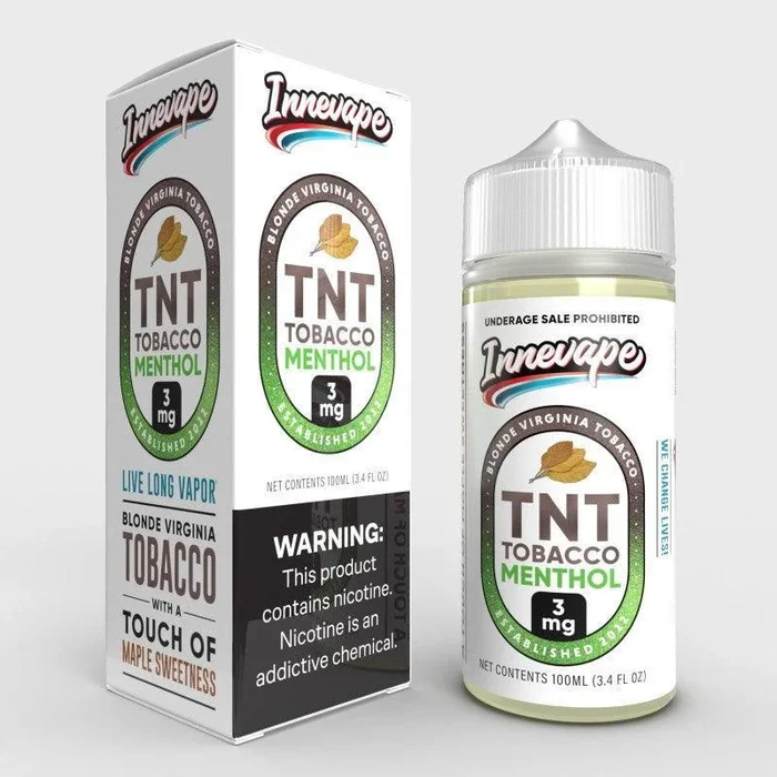 TNT Tobacco Menthol – Innevape 100mL