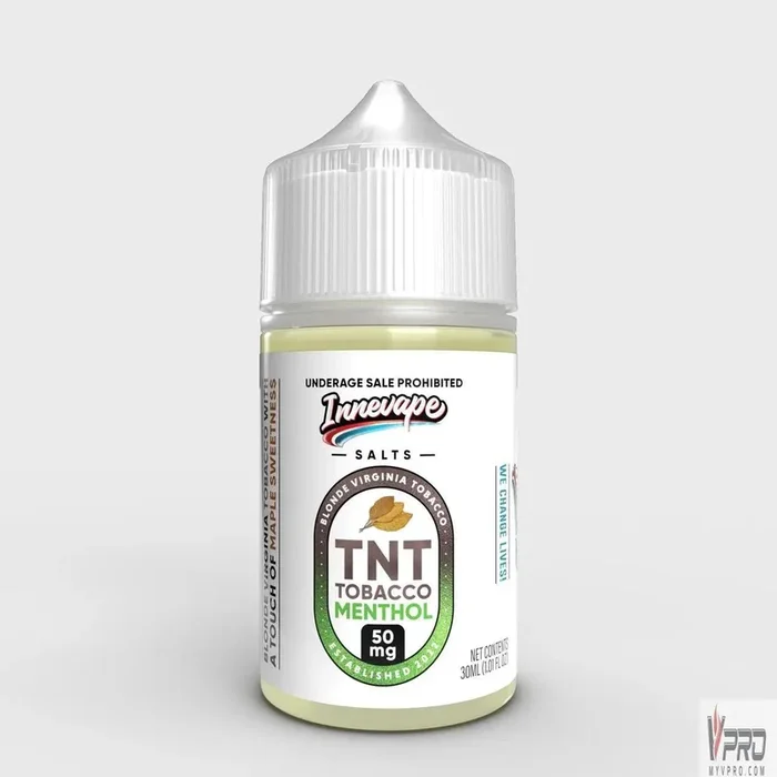 TNT Tobacco Menthol – Innevape Salts 30mL