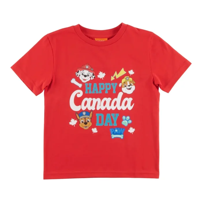 Toddler Boys’ Licensed Cotton Canada Day T-Shirt