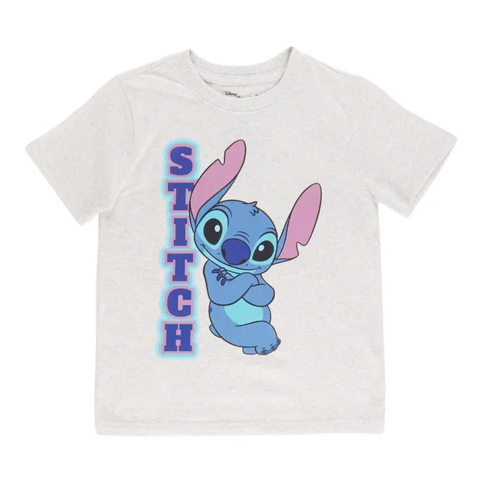 Toddler Boys’ Licensed Lilo & Stitch Short Sleeve T-Shirt