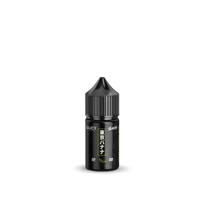 Tokyo Chocolate Banana Nicotine Salt by Saucy