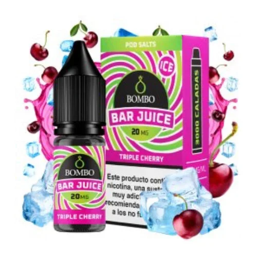 Triple Cherry Ice 10ml (Sals de nicotina) (Bar Juice by Bombo)