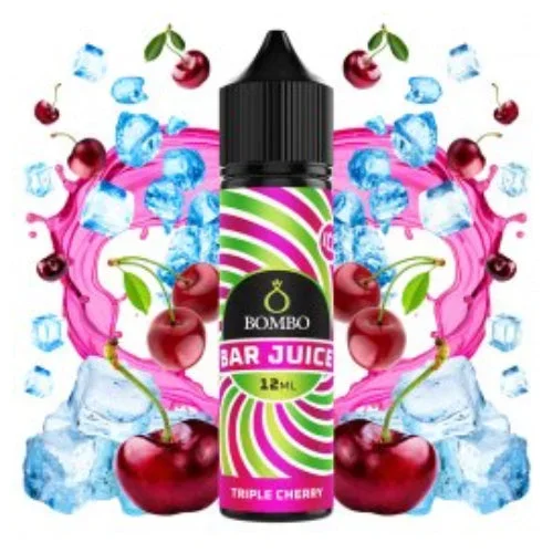 Triple Cherry Ice 12ml (Longfill) (Bombo Bar Juice)