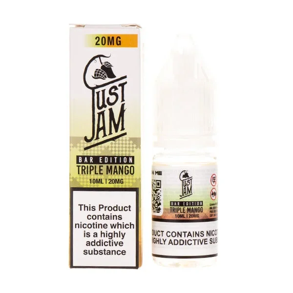 Triple Mango Nic Salt E-Liquid by Just Jam Bar Edition