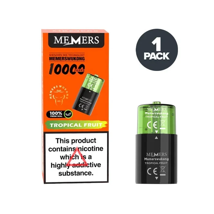 Tropical Fruit Memers Wukong V10000 Prefilled Pods
