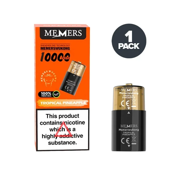 Tropical Pineapple Memers Wukong V10000 Prefilled Pods