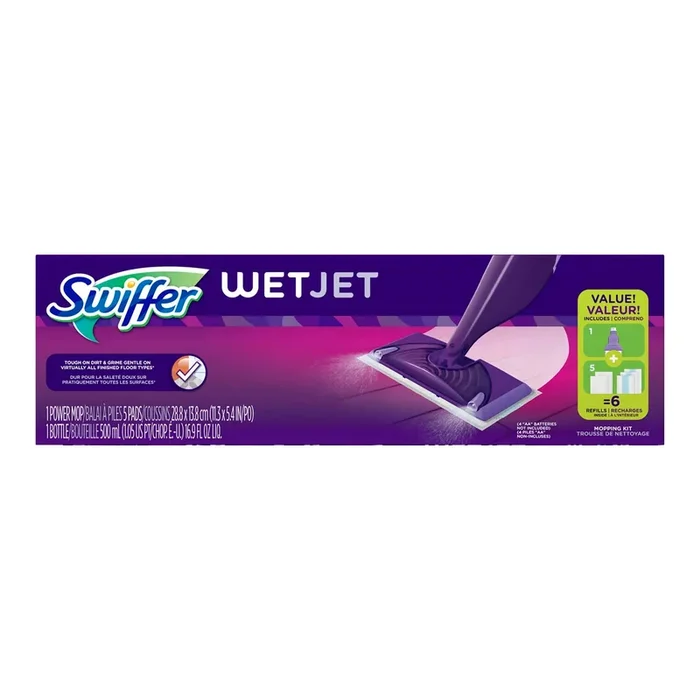 Trousse de nettoyage Swiffer Wet Jet