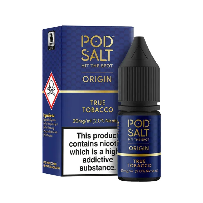 True Tobacco Nicotine Salt by Pod Salt Origin