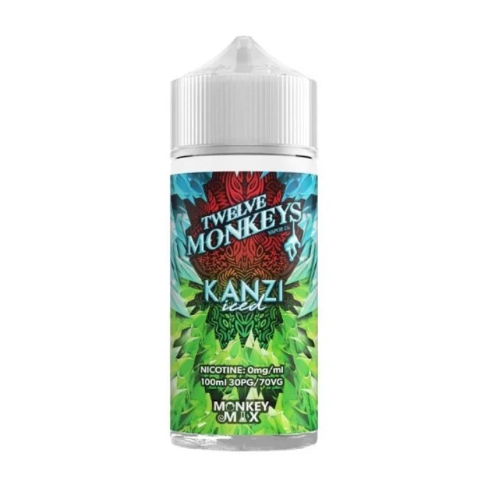 Twelve Monkeys – Kanzi ICE 100ml Short Fill