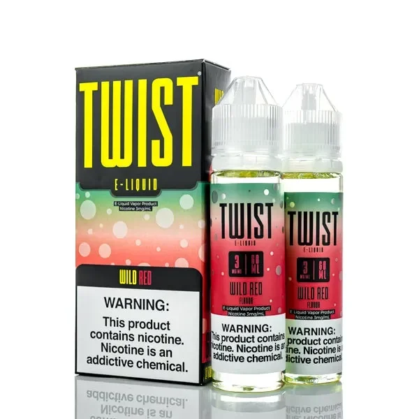 Twist E-Liquids 120ml – Wild Red –