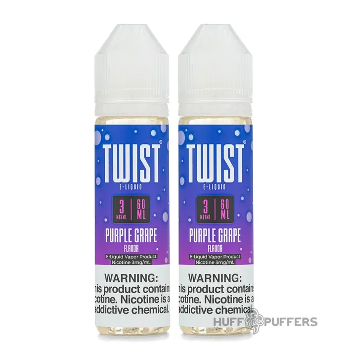 Twist E-Liquids – Purple Grape (Grape Berry Mix) 120mL