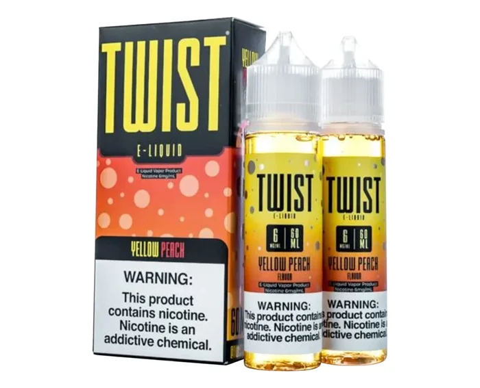 Twist Eliquid Yellow Peach