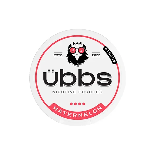 Übbs – Watermelon Strong Nicotine Pouches 11mg – 20 Pouches