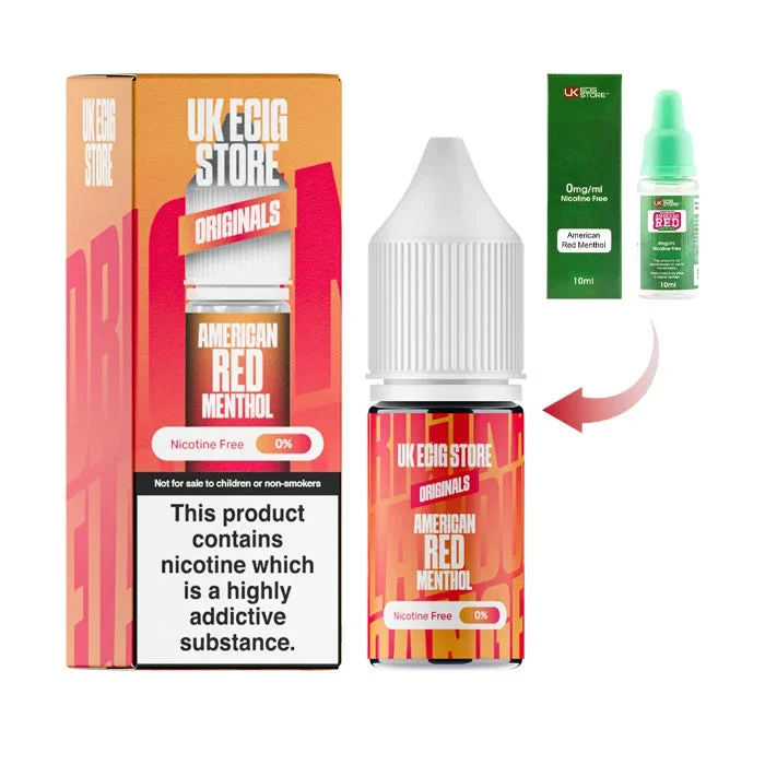 UK ECIG STORE – American Red Menthol E-Liquid
