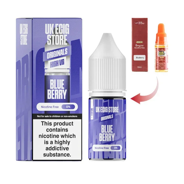 UK ECIG STORE – Blueberry Enhanced VG